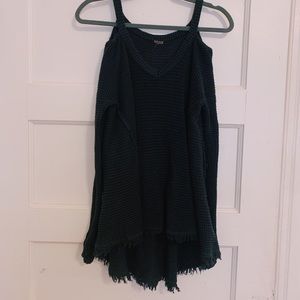 Free People Cut Out Sweater